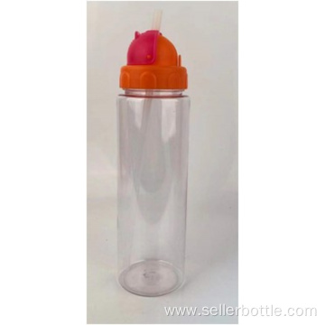 700mL Water Bottle With Straw